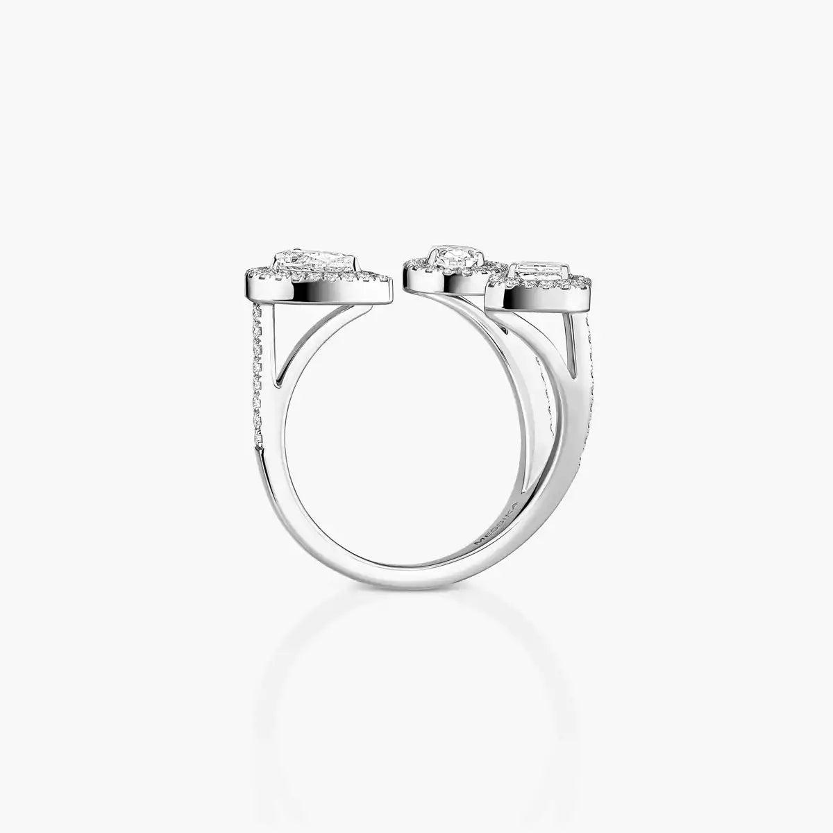 [[Solara jewelry] Diamond Ring 0,25ct My Twin Trilogy