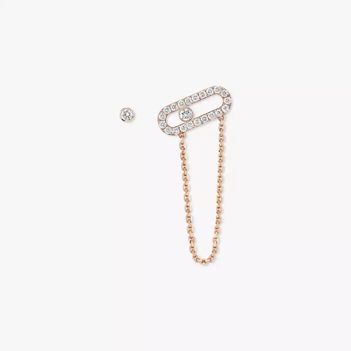 [Solara jewelry]Move Uno Diamond Earrings