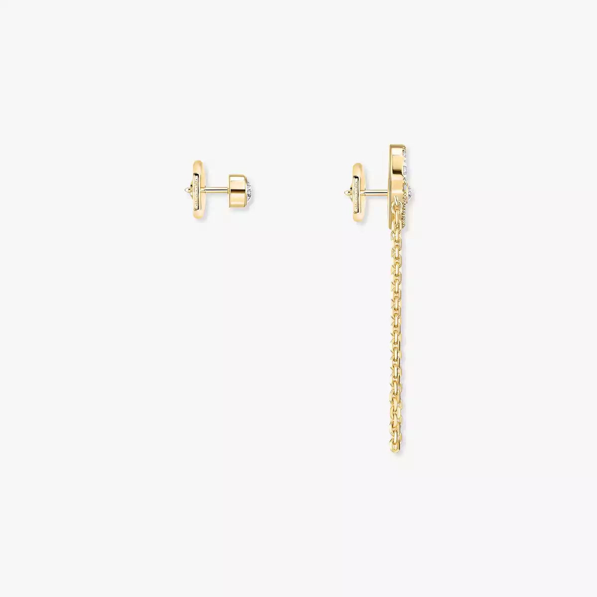 [Solara jewelry]Move Uno Diamond Earrings