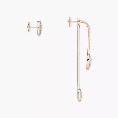 [Solara jewelry]Diamond Drop Earrings My Twin