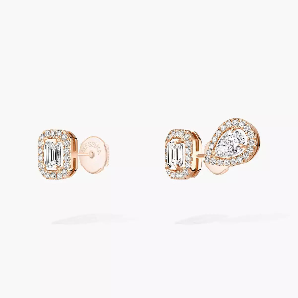 [Solara jewelry]Diamond Earrings 0,10ct My Twin 1+2