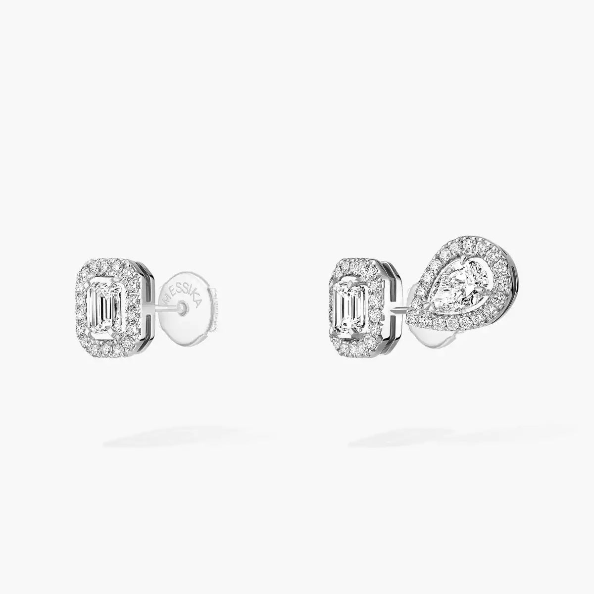 [Solara jewelry]Diamond Earrings 0,10ct My Twin 1+2