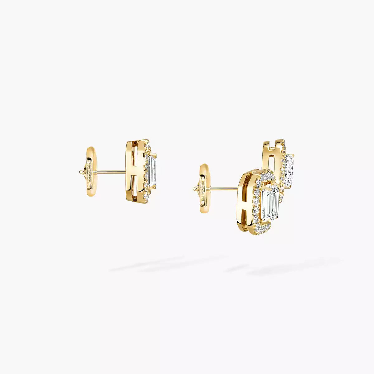 [Solara jewelry]Diamond Earrings 0,10ct My Twin 1+2
