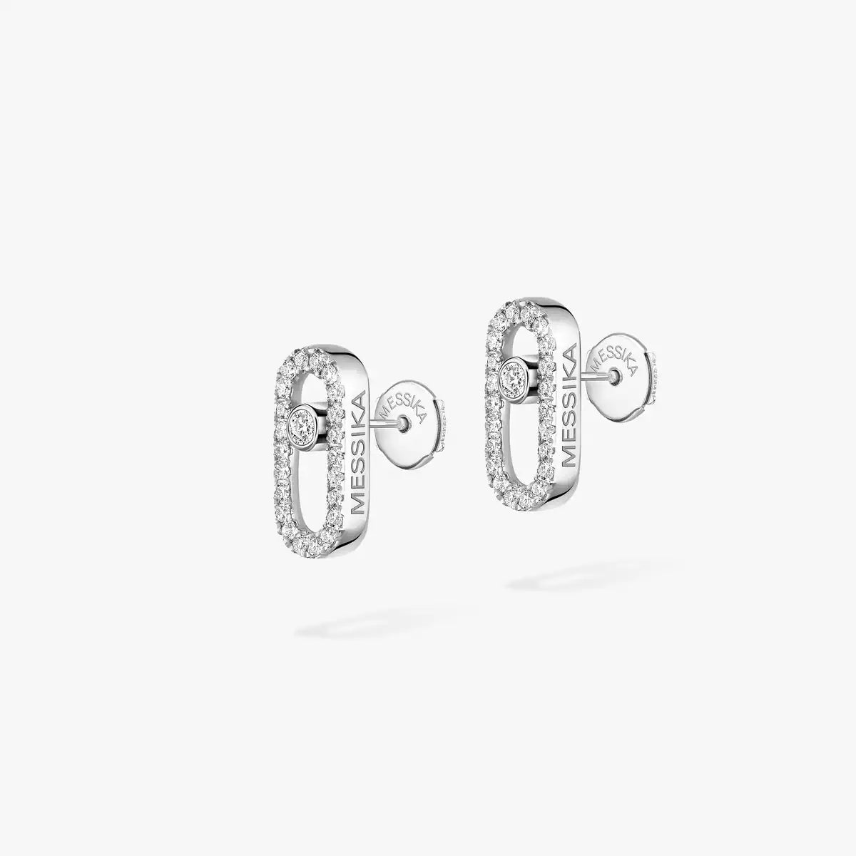 [Solara jewelry]Move Uno Diamond Earrings