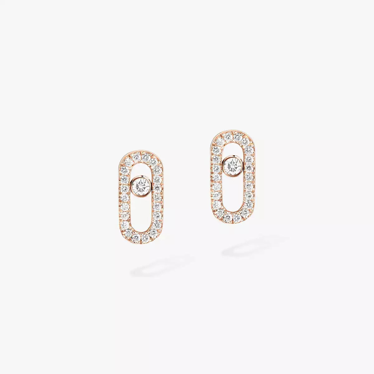 [Solara jewelry]Move Uno Diamond Earrings
