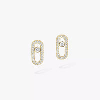 [Solara Jewelry]Move Uno Diamond Earrings