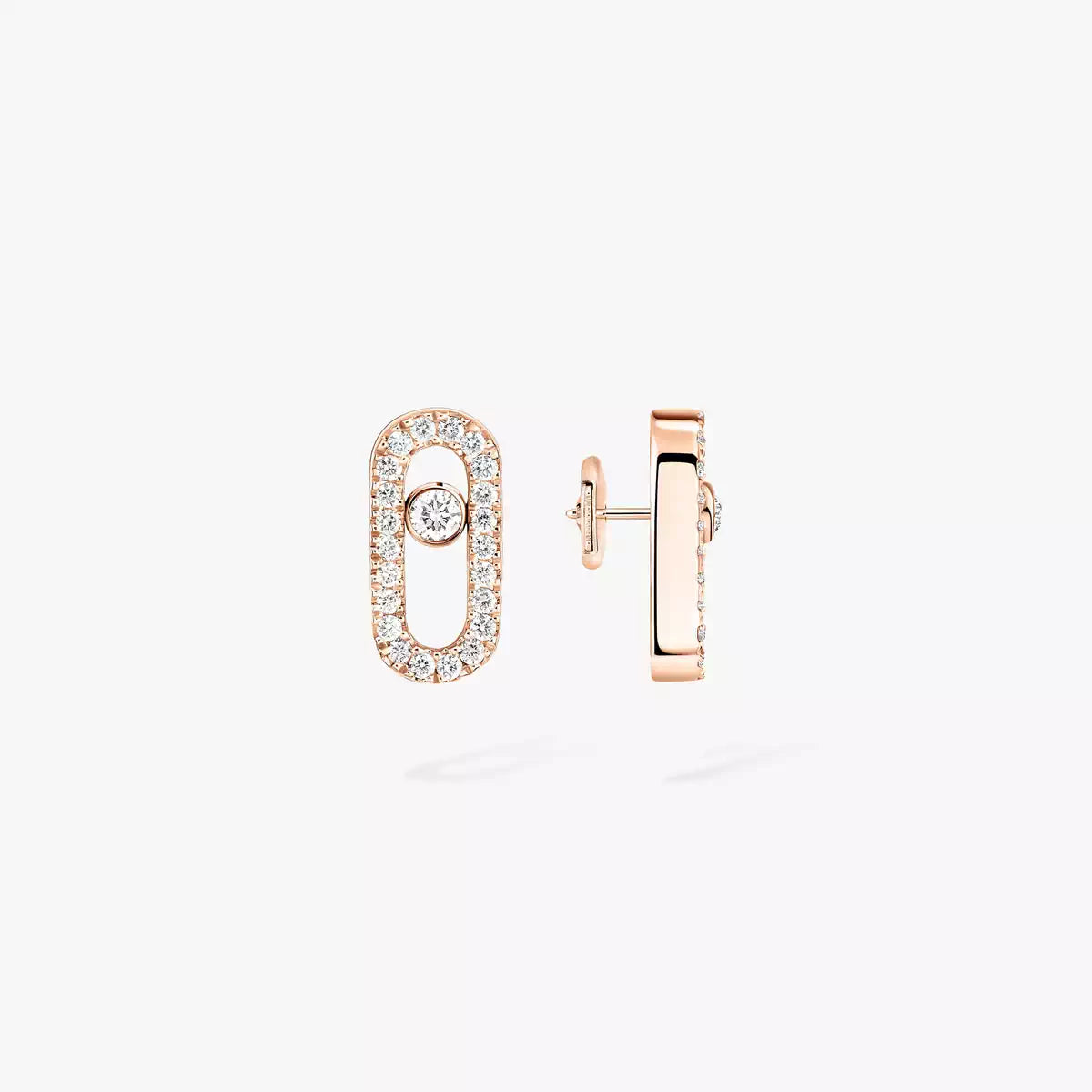 [Solara jewelry]Move Uno Diamond Earrings