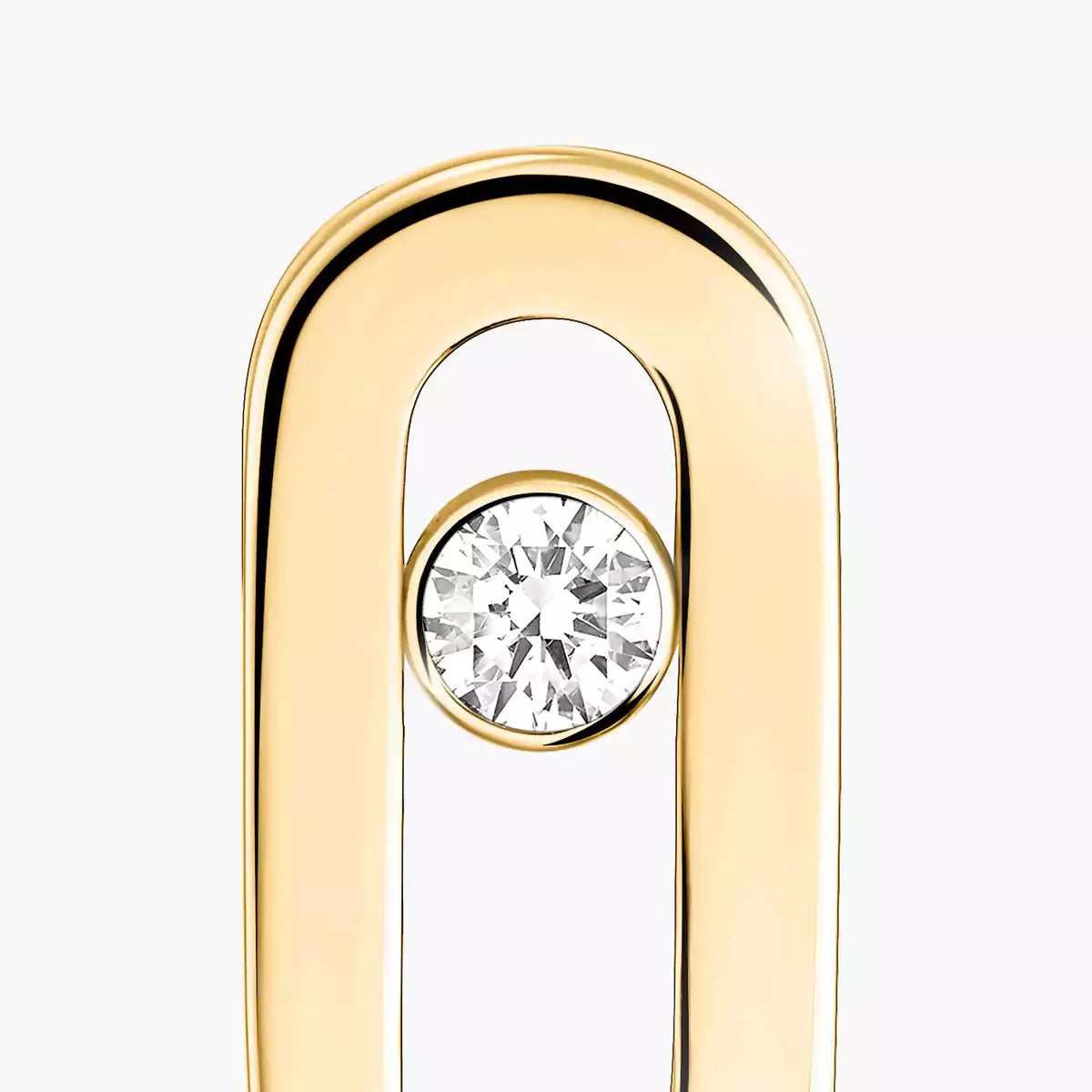 [Solara jewelry]Move Uno Diamond Stud Earrings