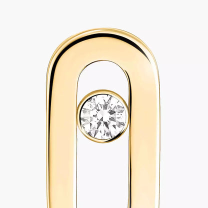 [Solara jewelry]Move Uno Diamond Stud Earrings