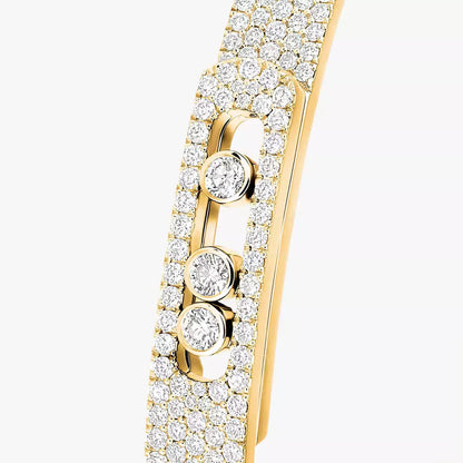 [Solara jewelry]Move Noa Full Pavé Diamond Bangle Bracelet