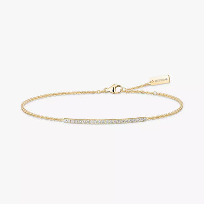 [Solara jewelry]Diamond Thin Bangle 0.15ct My Twin Toi & Moi