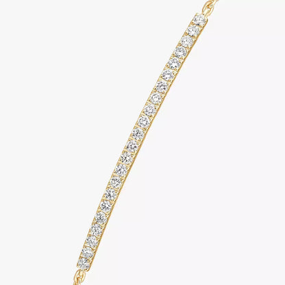 [Solara jewelry]Diamond Thin Bangle 0.15ct My Twin Toi & Moi