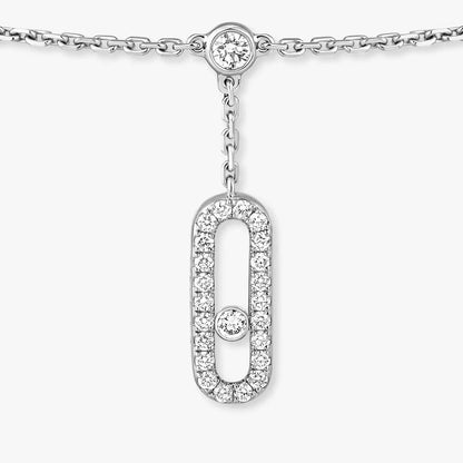 [Solara jewelry] Move Uno pavé ankle bracelet