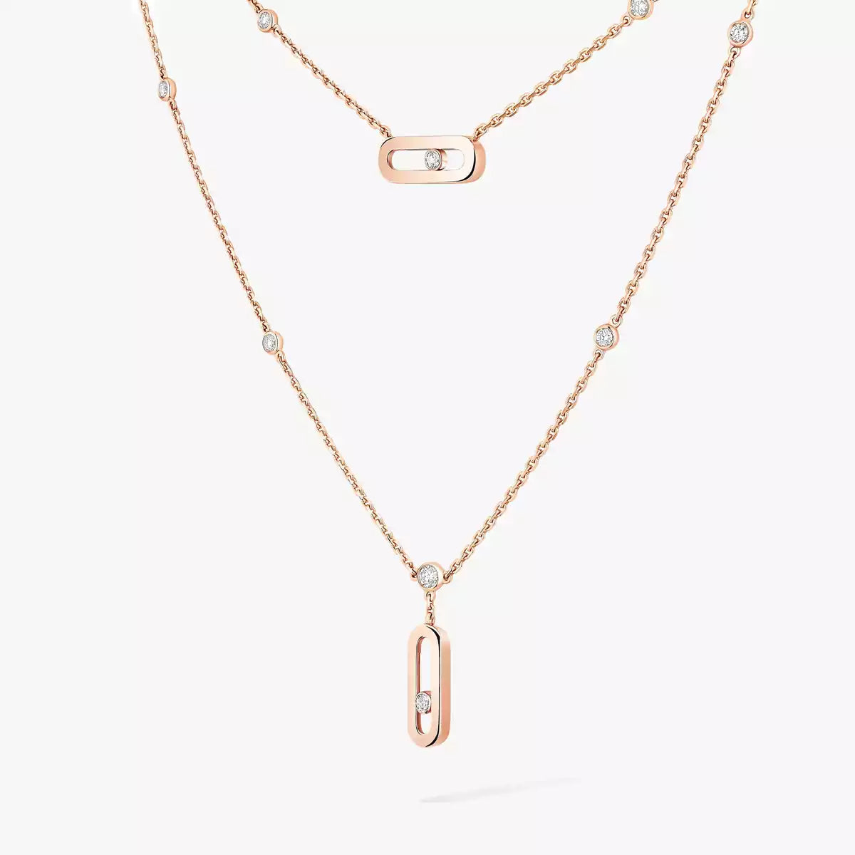 [Solara jewelry] Move Uno Diamond Necklace