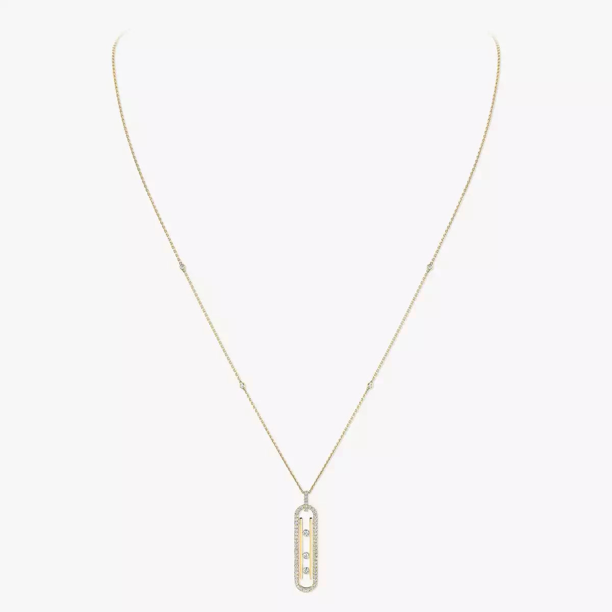 [Solara jewelry]Diamond Necklace Move 10Th