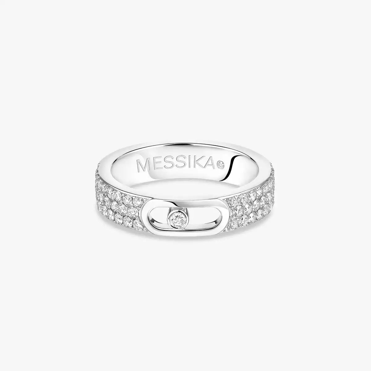 [Solara jewelry]Move Joaillerie Pave_ Diamond Wedding Ring