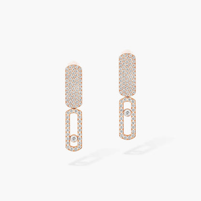 [Solara jewelry]Imperial Move SM Diamond Earrings