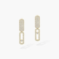 [Solara Jewelry]Imperial Move SM Diamond Earrings