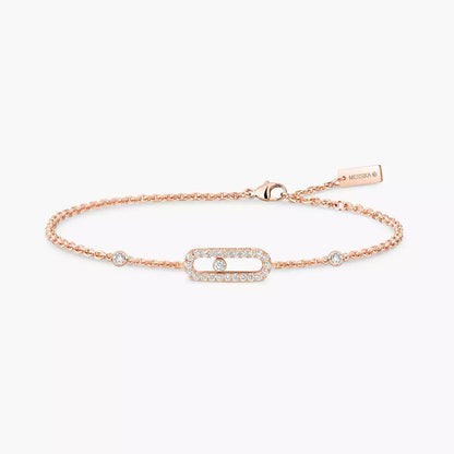 [Solara jewelry]Move Uno Diamond Bracelet