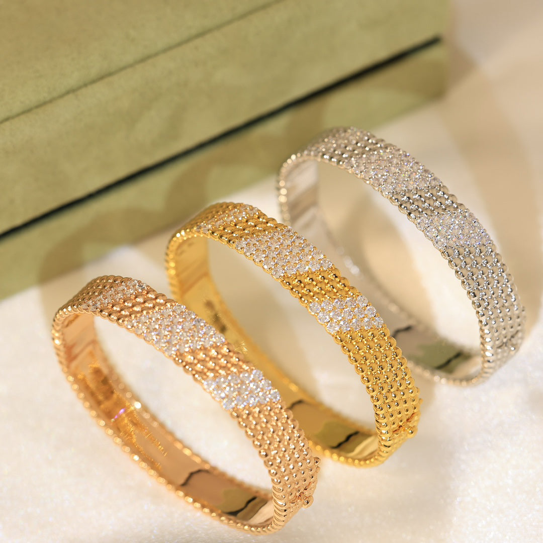 [Solara jewelry]  FIVE-ROW DIAMOND BRACELET