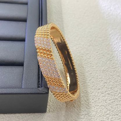 [Solara jewelry]  FIVE-ROW DIAMOND BRACELET