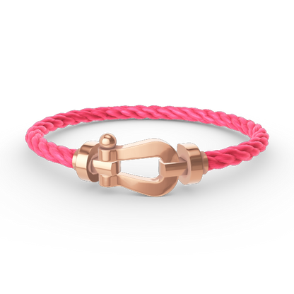 [Solara Jewelry]FORCE LARGE HORSESHOE NO DIAMOND BRACELET ROSE GOLD