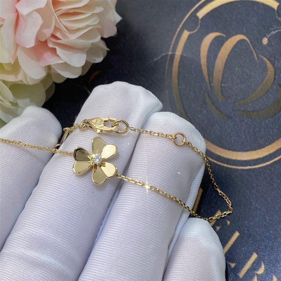 [Solara Jewelry]FRIVOLE GOLD FLOWER BRACELET