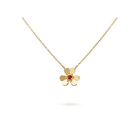 [Solara Jewelry]フリヴォル ゴールドフラワー ネックレス