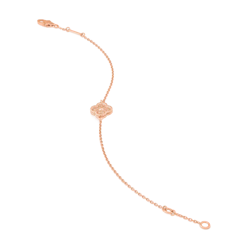 [Solara Jewelry]CLOVER SINGLE FLOWER BRACELET