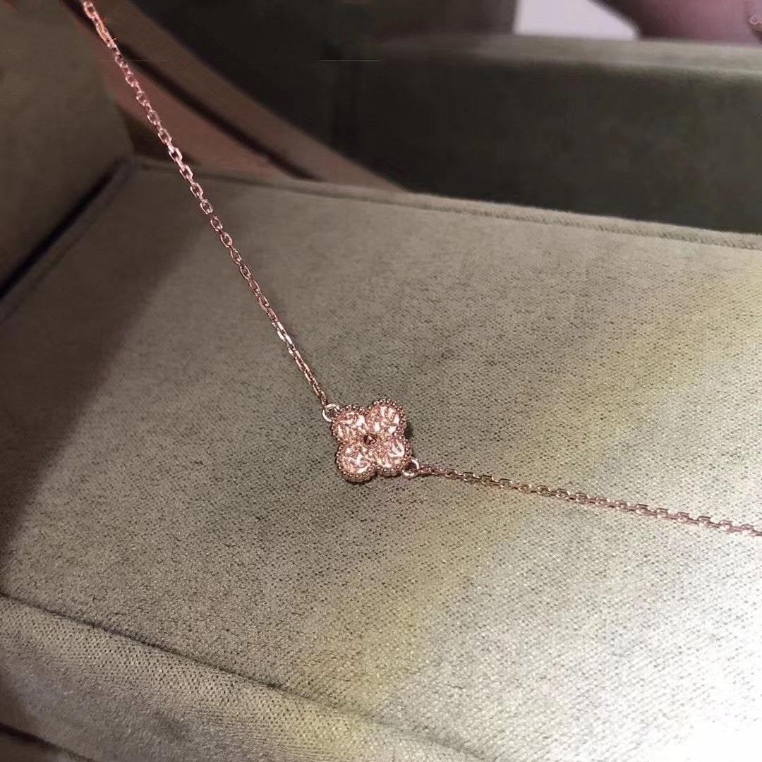 [Solara Jewelry]CLOVER SINGLE FLOWER BRACELET