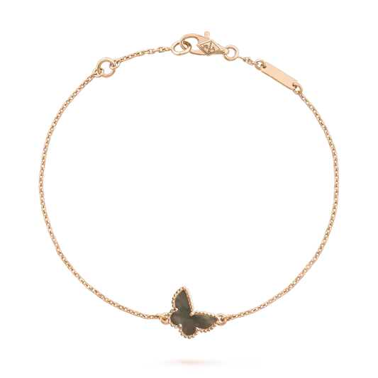 [Solara Jewelry]BUTTERFLY ONYX  BUTTERFLY BRACELET