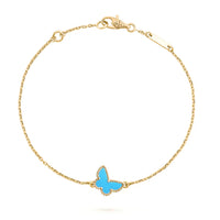 [Solara Jewelry]SCHMETTERLING TÜRKIS SCHMETTERLING ARMBAND