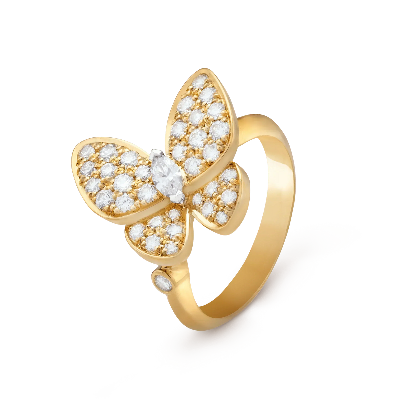 [Solara Jewelry]BUTTERFLY DIAMOND RING