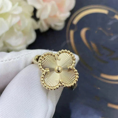 [Solara Jewelry]CLOVER GOLD RING