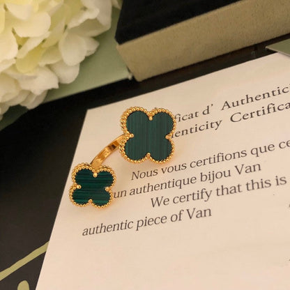 [Solara Jewelry]CLOVER BETWEEN THE FINGER RING