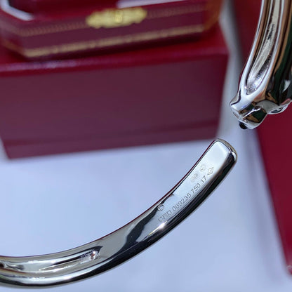[Solara Jewelry]PANTHERE SILVER OPEN BRACELET