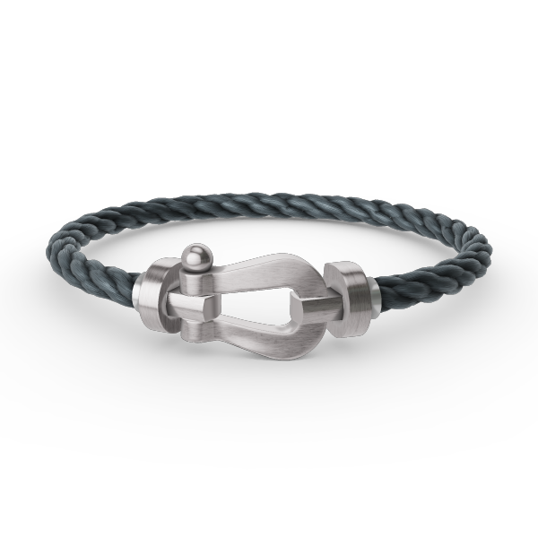[Solara Jewelry]FORCE LARGE HORSESHOE NO DIAMOND BRACELET SILVER