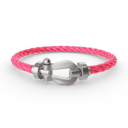 [Solara Jewelry]FORCE LARGE HORSESHOE NO DIAMOND BRACELET SILVER