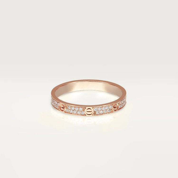 [Solara Jewelry]LOVE RING 2.65MM DIAMOND