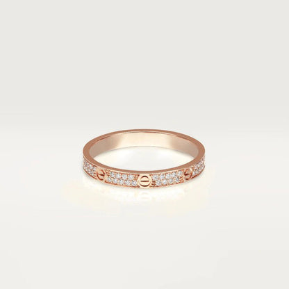 [Solara Jewelry]LOVE RING 2.65MM DIAMOND